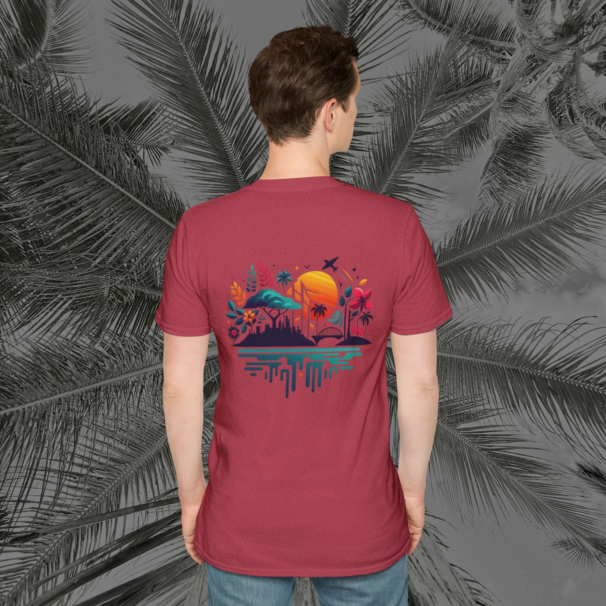 Vibrant Vibes - (UNISEX) Soft style T-Shirt - Aliento De Vida