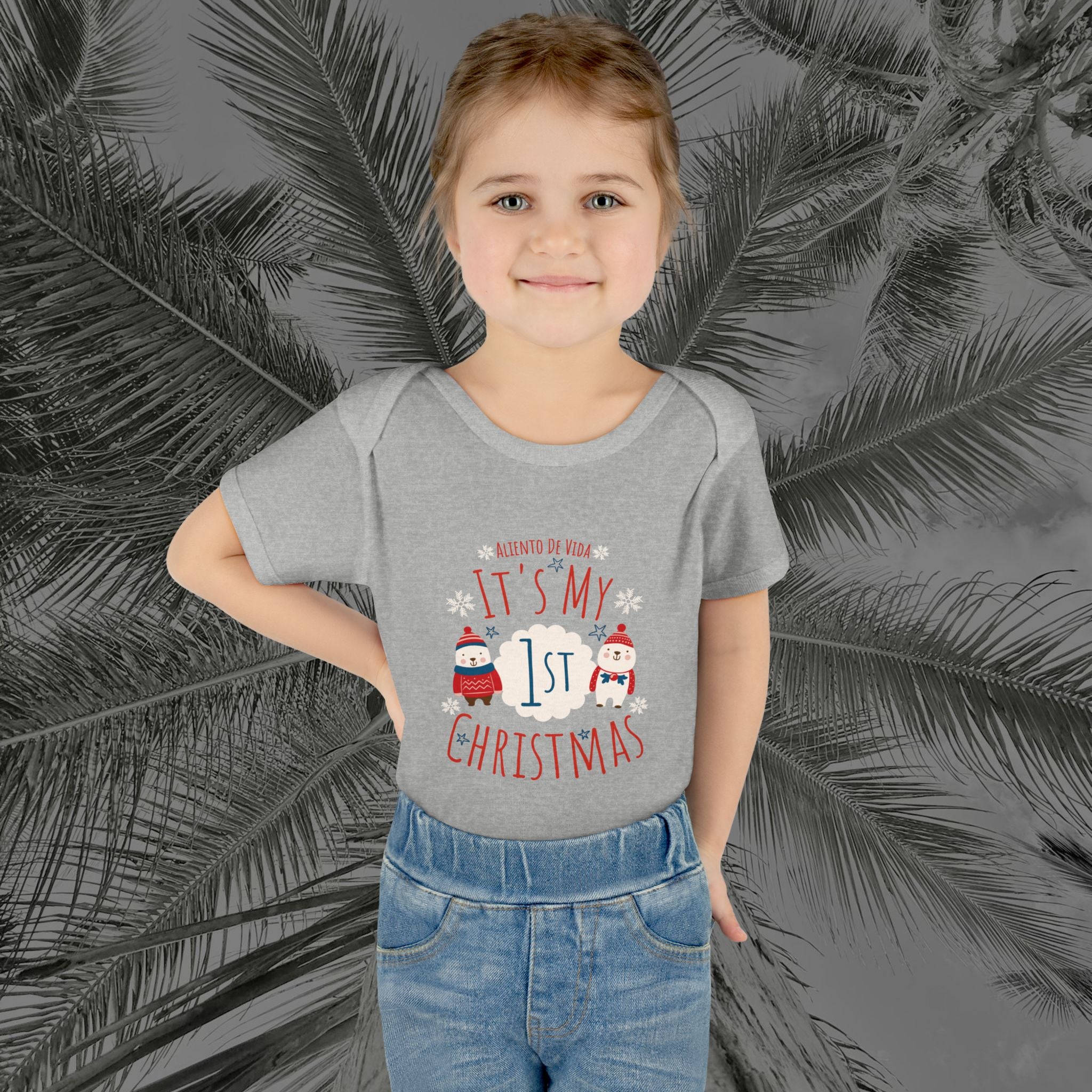 Little North Pole Newbie - (UNISEX) Baby Bodysuit / Infant Onesie - Aliento De Vida