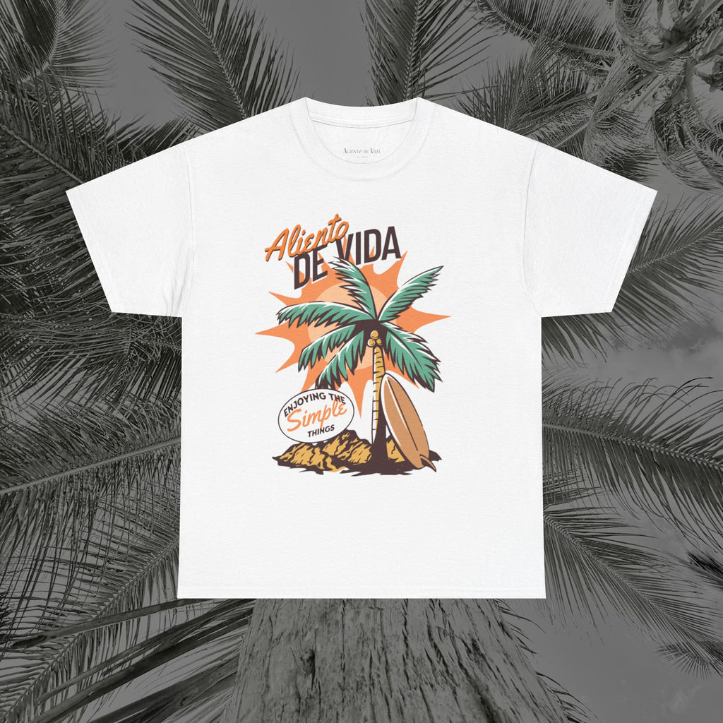 Pure Palm - (UNISEX) Heavy Cotton Tee - Aliento De Vida
