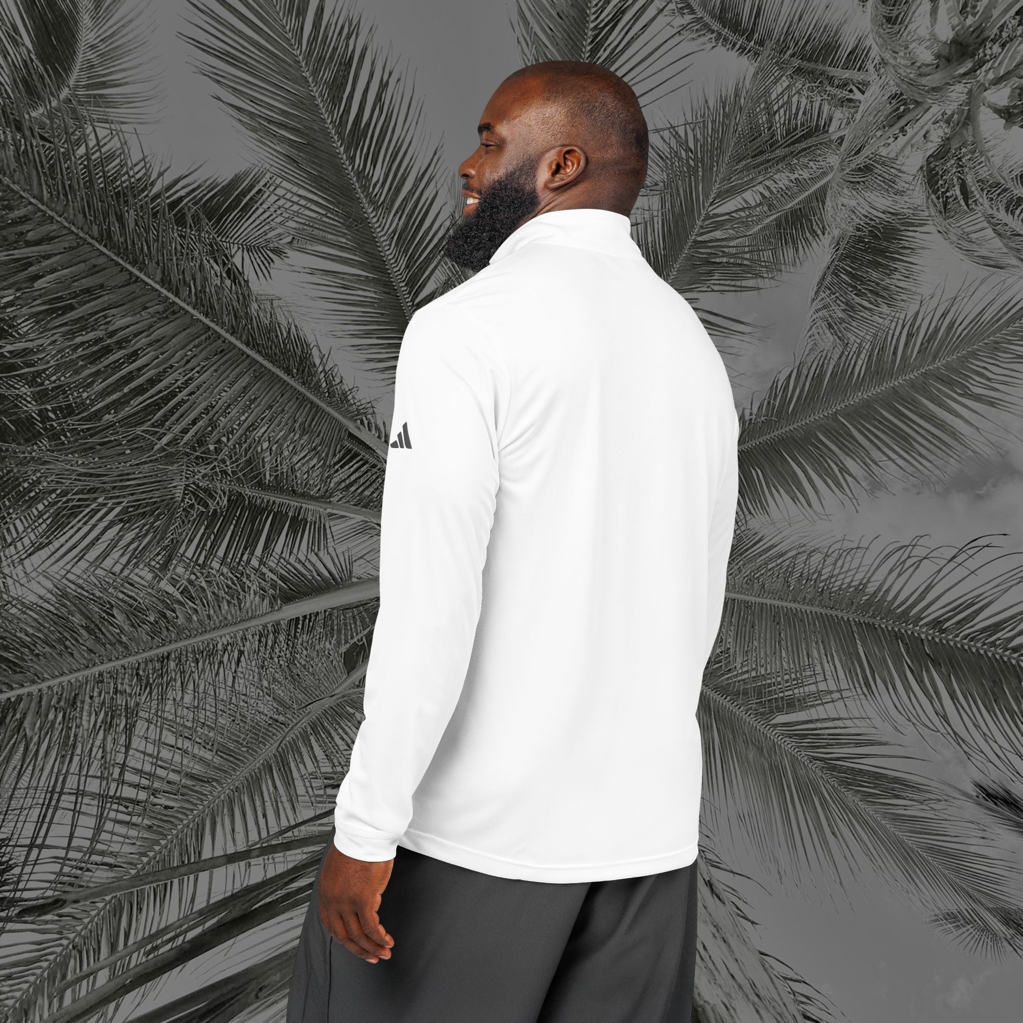 Adidas® Quarter-Zip Pullover - Embroidery for Active Lifestyle - (UNISEX) - Aliento De Vida