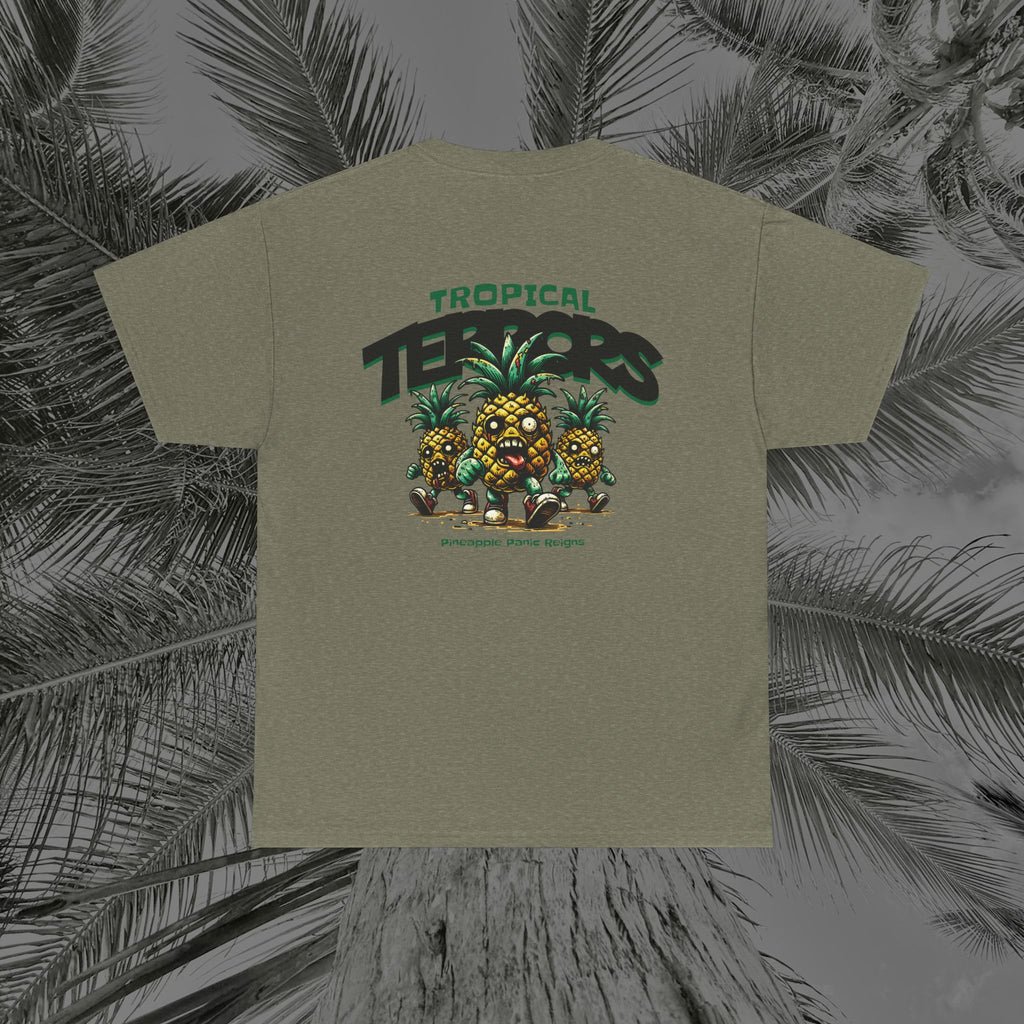 Tropical Terrors - (UNISEX) Heavy Cotton T-Shirt - Aliento De Vida