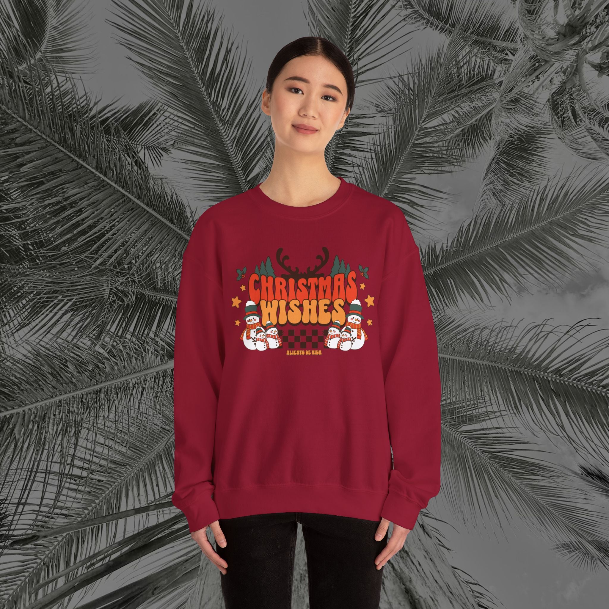 Chillin’ With My Snowmies - (UNISEX) Cozy Crewneck Sweatshirt - Aliento De Vida