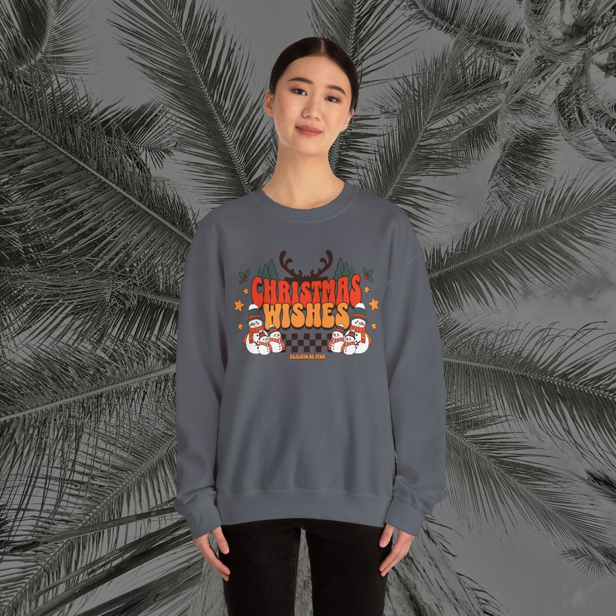 Chillin’ With My Snowmies - (UNISEX) Cozy Crewneck Sweatshirt - Aliento De Vida