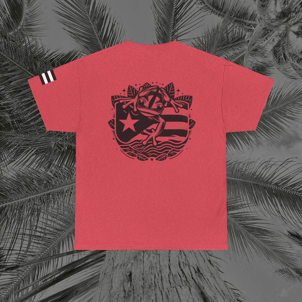 Frog Of The Island - PR COLLECTION - (UNISEX) Heavy Cotton Tee - Aliento De Vida