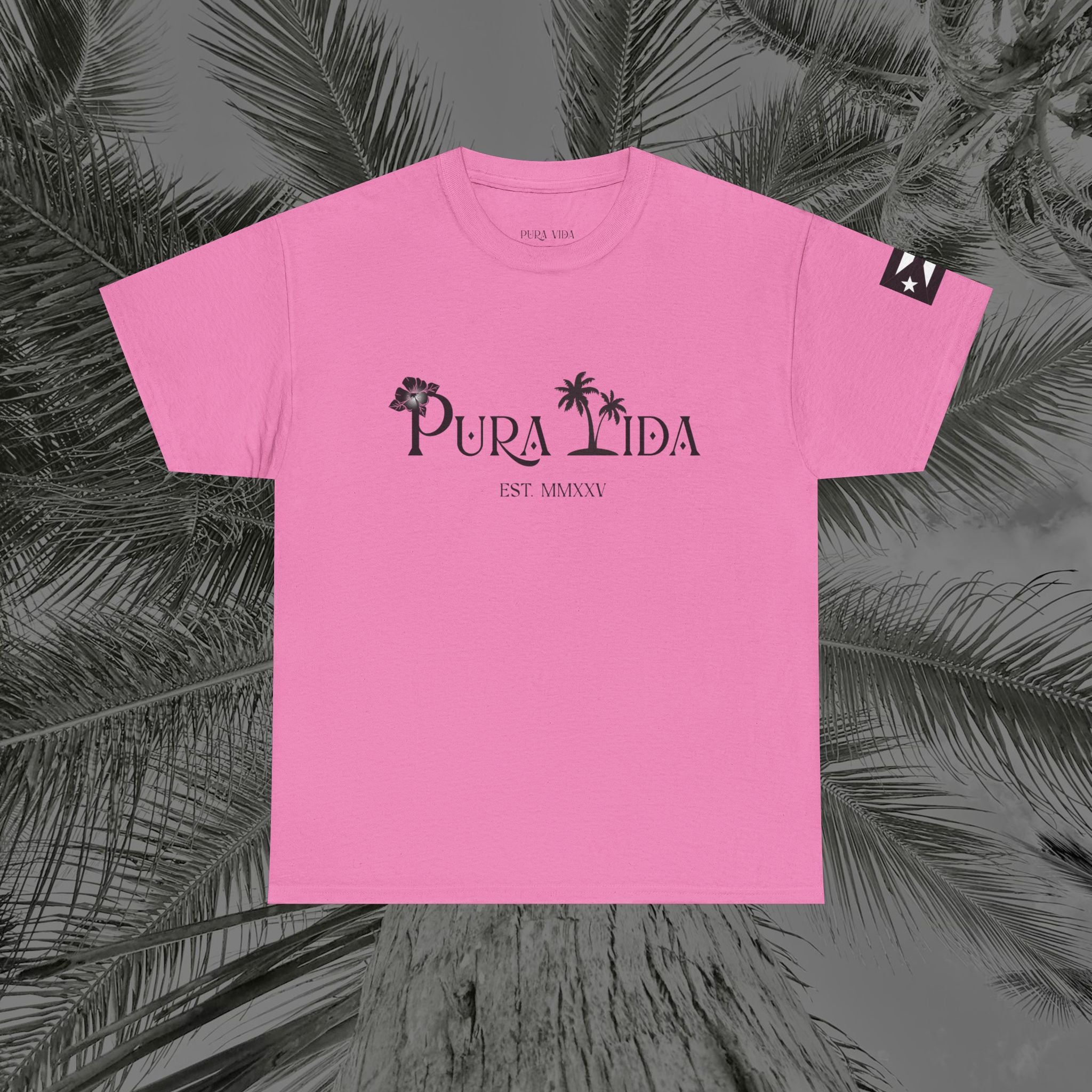 Isla Vibrante - PR COLLECTION - (UNISEX) Heavy Cotton Tee - Aliento De Vida