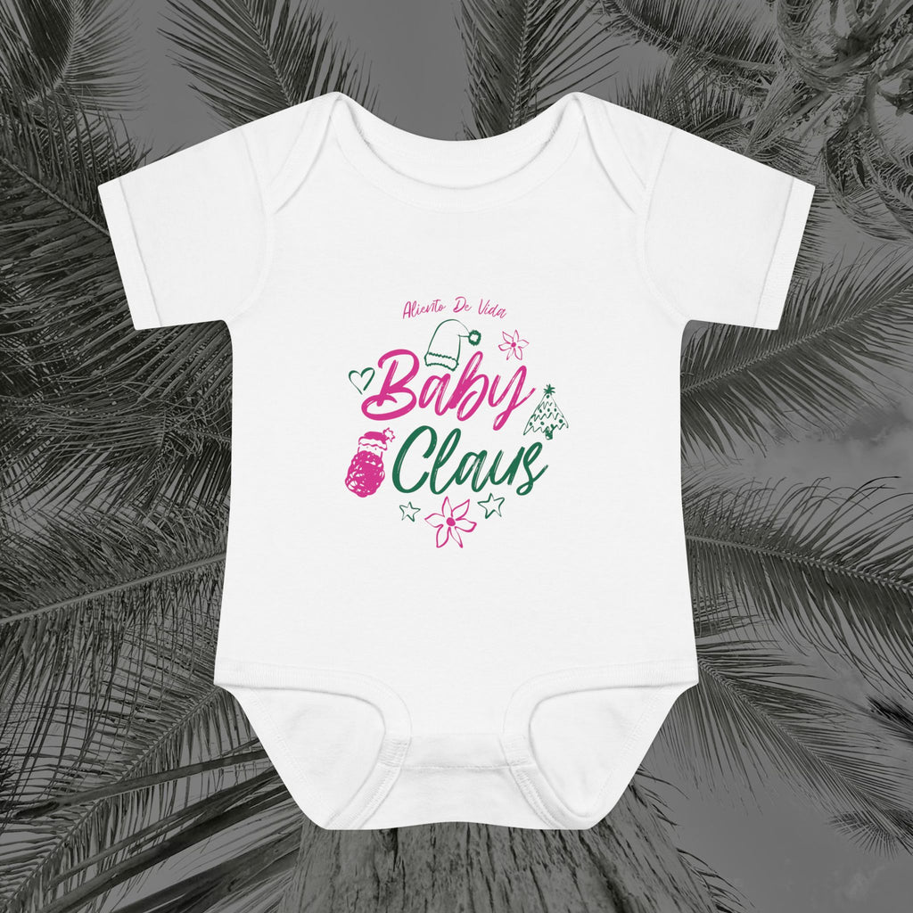 Baby Claus Magic - (Girls) Baby Bodysuit / Infant Onesie - Aliento De vida