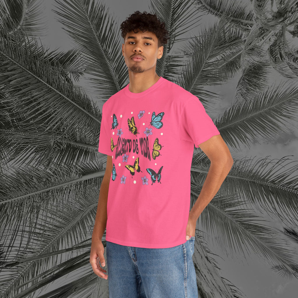 Butterfly Effect #2 - (UNISEX) Heavy Cotton T-Shirt - Aliento De Vida