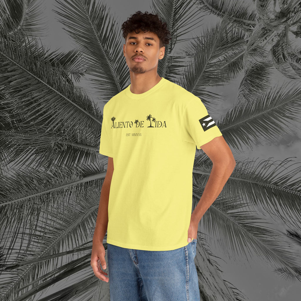 Frog Of The Island - PR COLLECTION - (UNISEX) Heavy Cotton Tee - Aliento De Vida