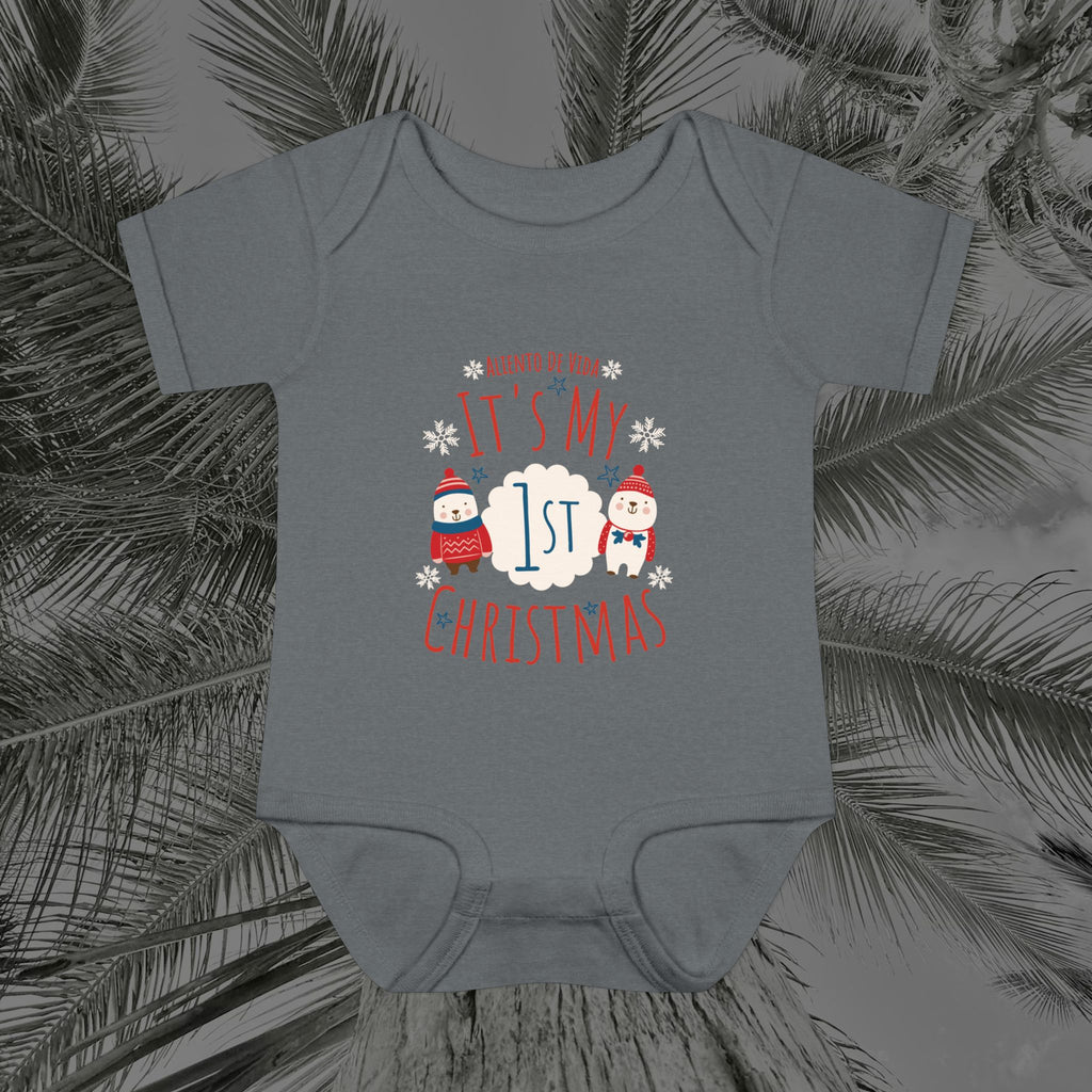 Little North Pole Newbie - (UNISEX) Baby Bodysuit / Infant Onesie - Aliento De Vida