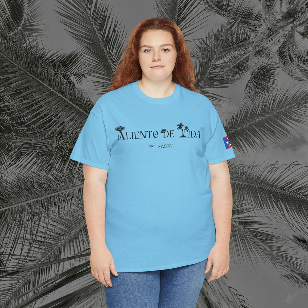 WE ARE PUERTO RICAN - PR COLLECTION - (UNISEX) Heavy Cotton Tee - Aliento De Vida