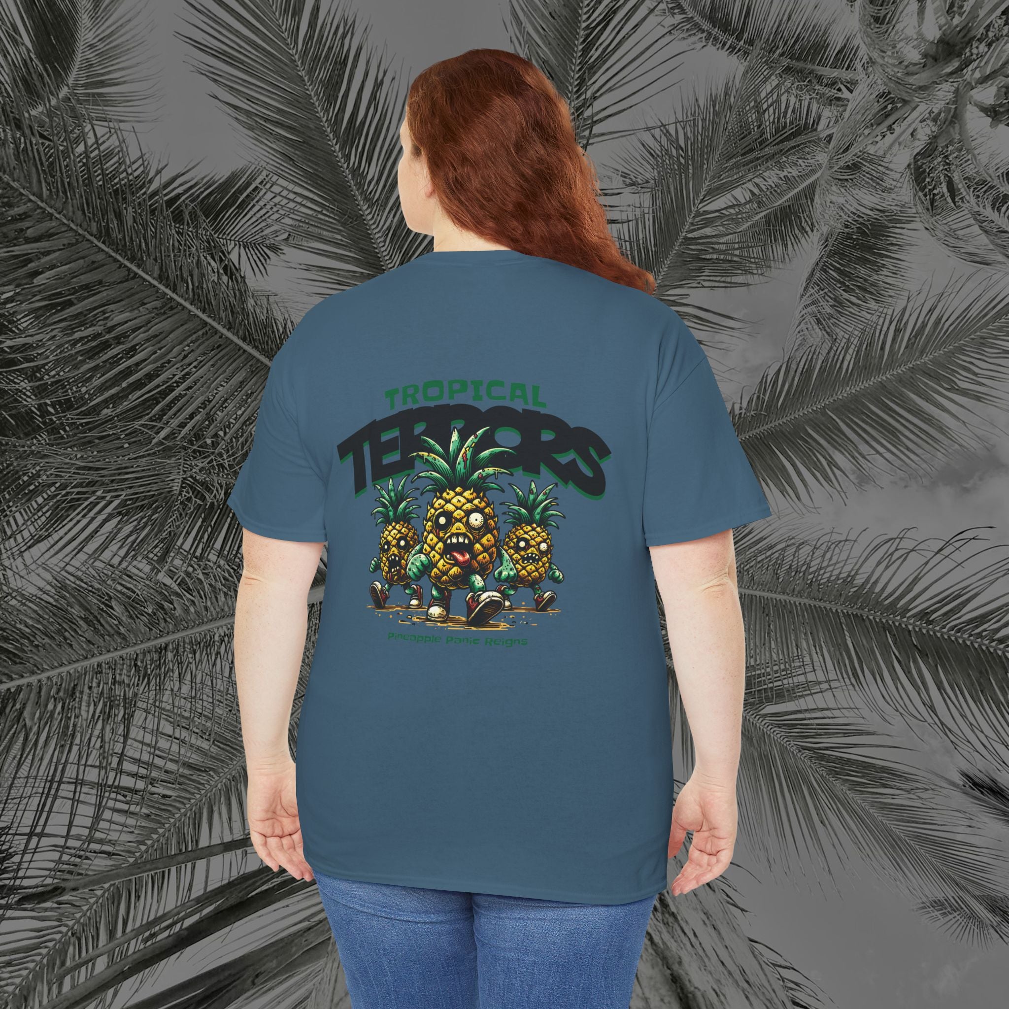 Tropical Terrors - (UNISEX) Heavy Cotton T-Shirt - Aliento De Vida