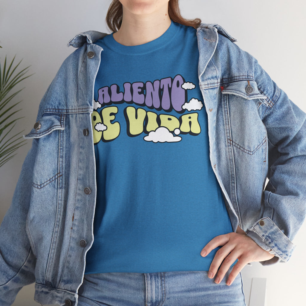 Clouds #1 - (UNISEX) Heavy Cotton T-Shirt - Aliento De Vida