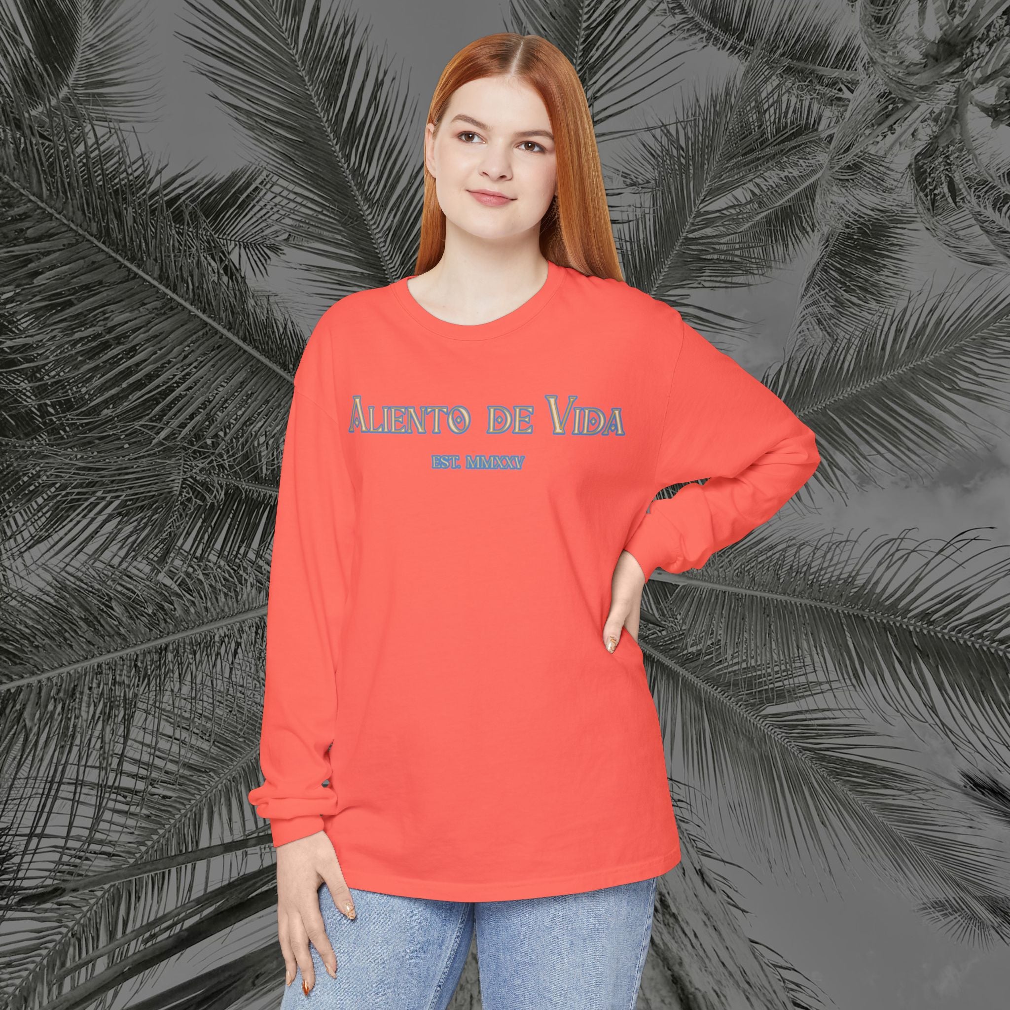 Ocean Motion - (UNISEX) Long Sleeve T-Shirt - Aliento de Vida