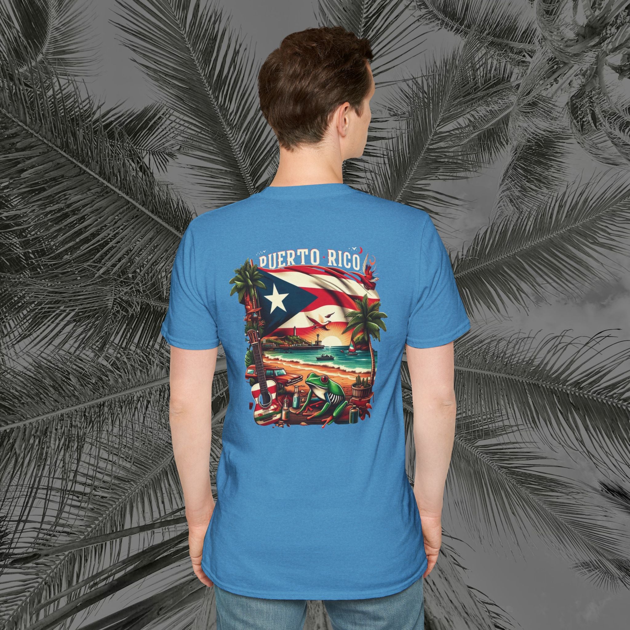 Coqui De La Playa - PR COLLECTION - (UNISEX) T-Shirt - Aliento De Vida