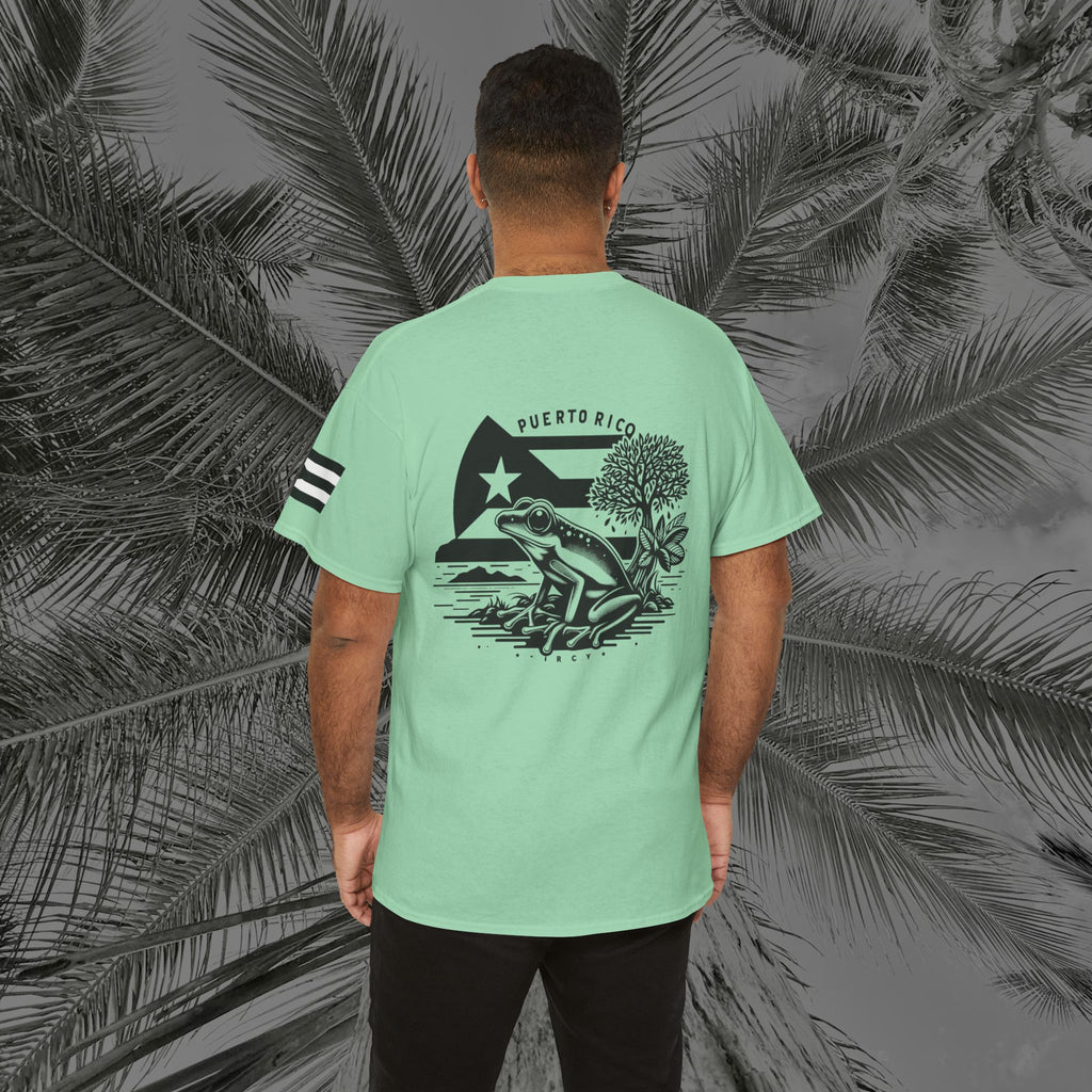 Coqui Crazy - PR COLLECTION - (UNISEX) Heavy Cotton Tee - Aliento De Vida