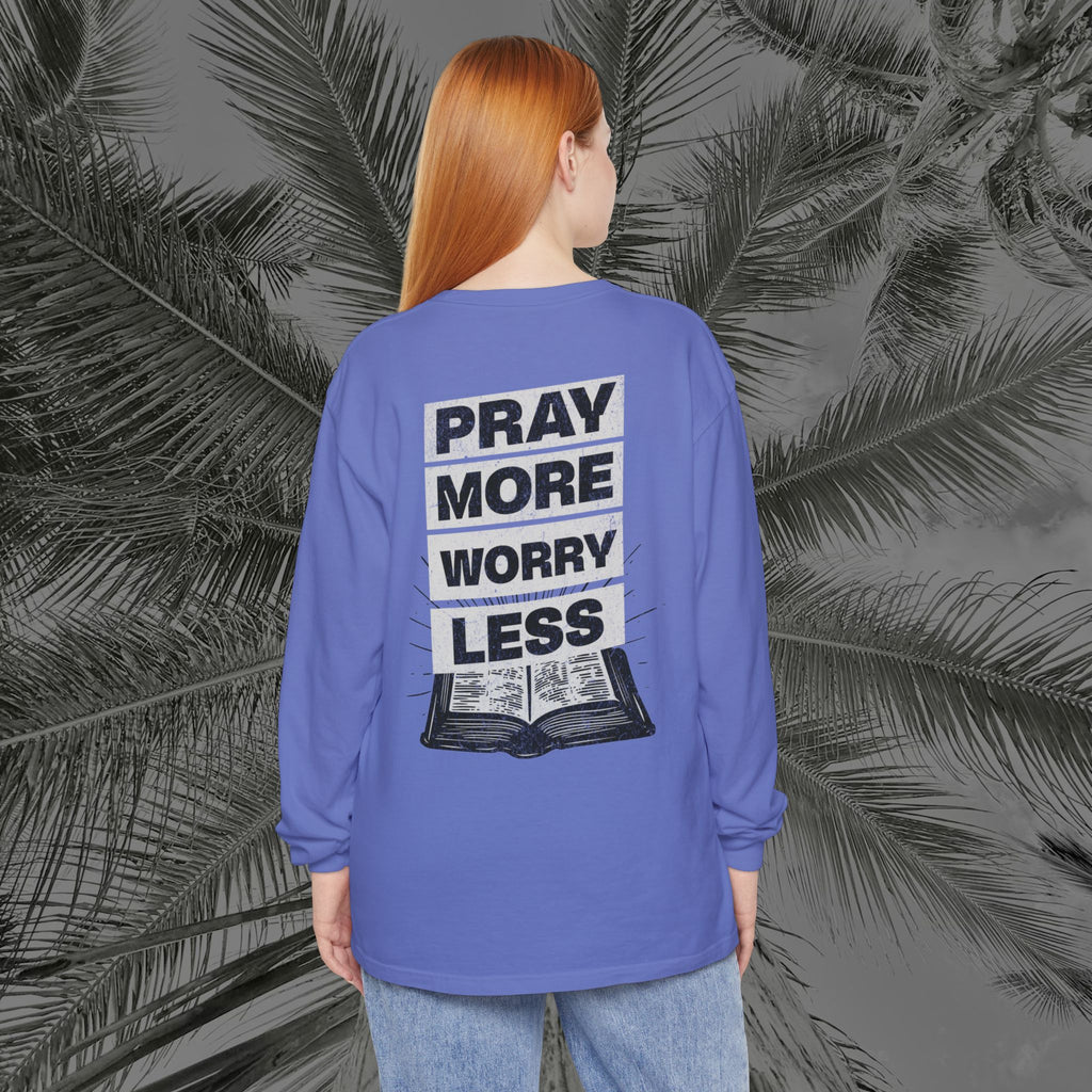 Peace Through Prayer - (UNISEX) Long Sleeve Shirt - Aliento De Vida