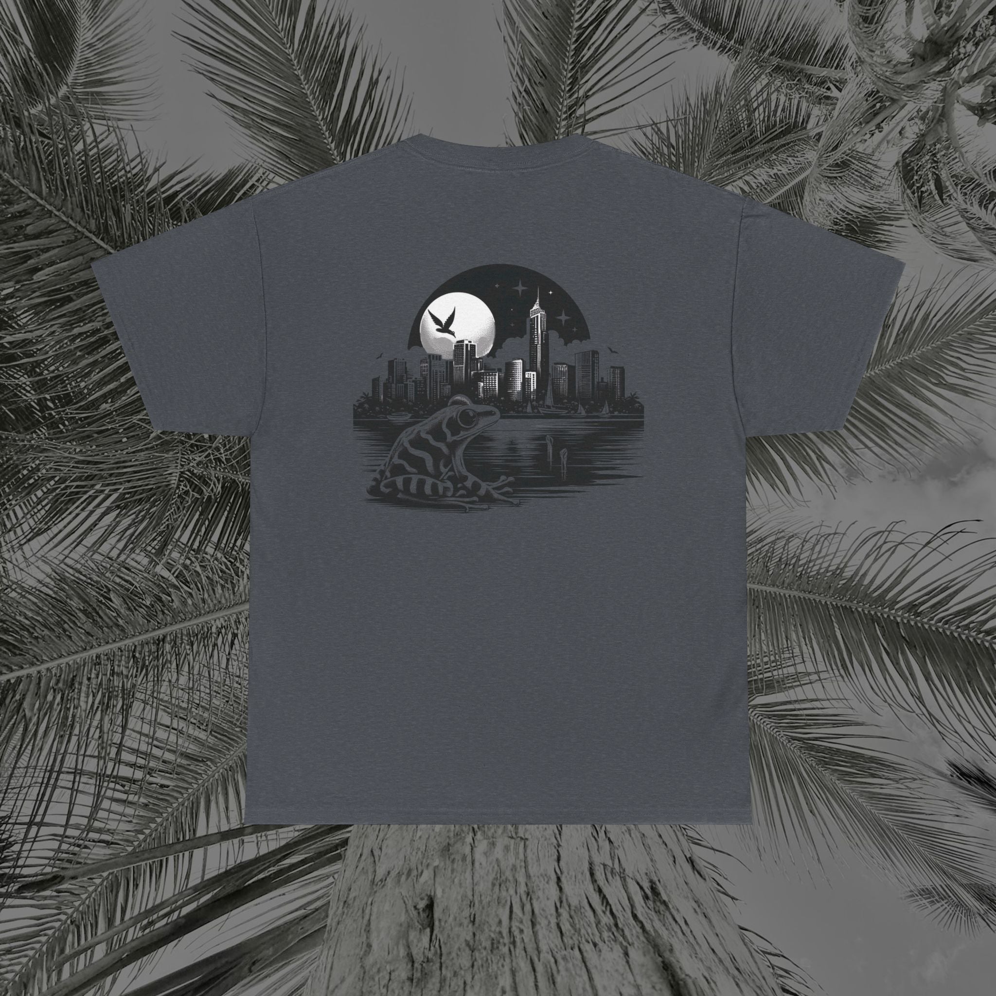 Urban Amphibian - (UNISEX) Heavy Cotton Tee - Aliento De Vida