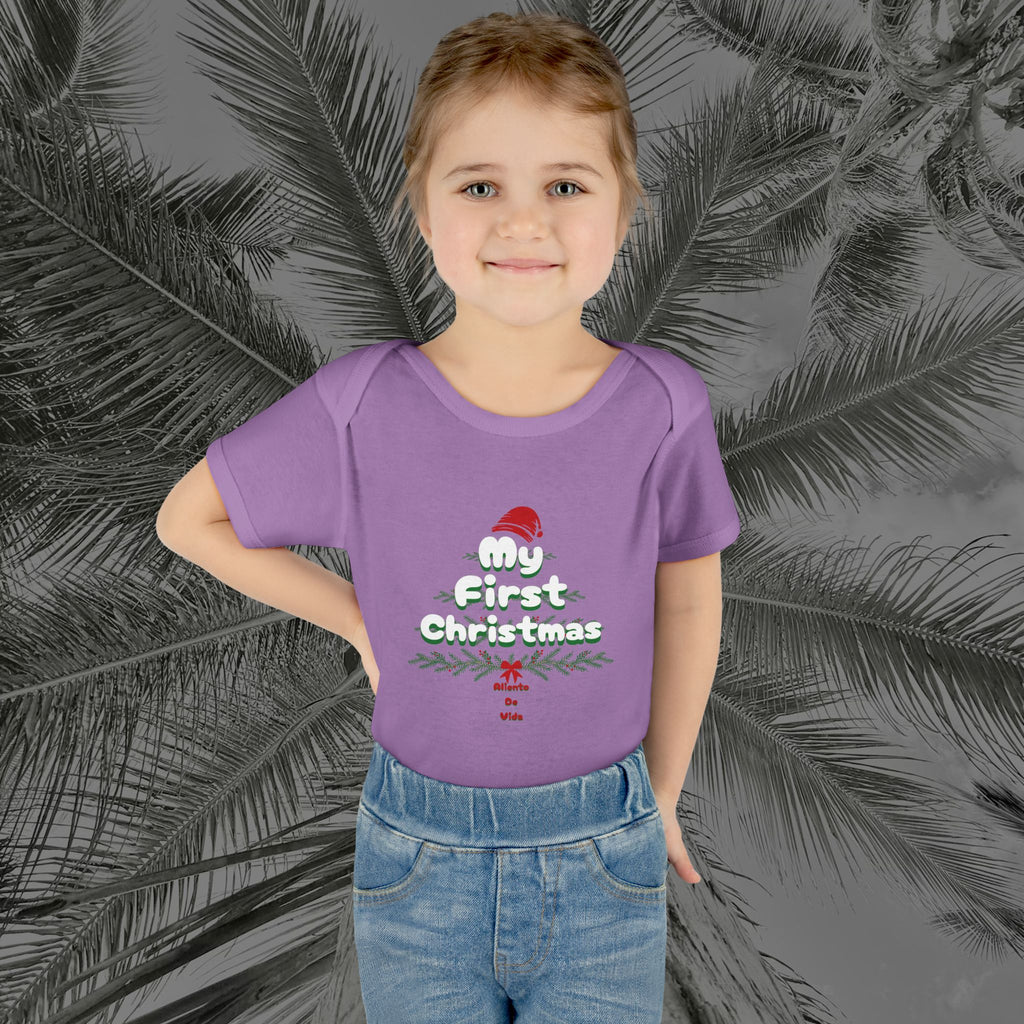 Tiny Claus in Training - (UNISEX) Baby Bodysuit / Infant Onesie - Aliento De Vida