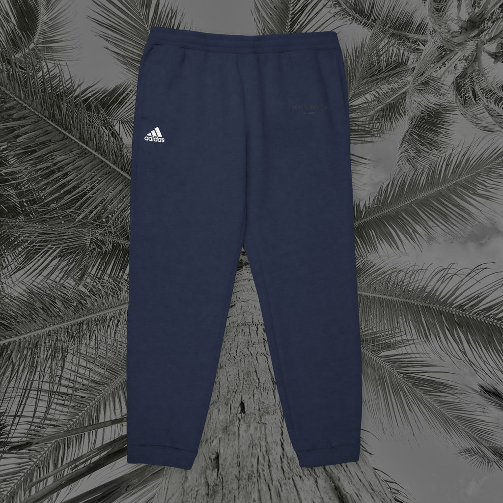 Aliento De Vida - (UNISEX) Adidas Fleece Joggers (Black Lettering)
