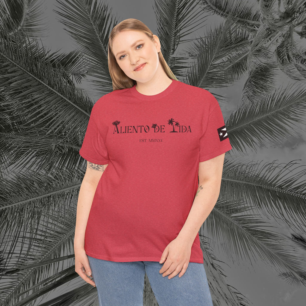 Frog Of The Island - PR COLLECTION - (UNISEX) Heavy Cotton Tee - Aliento De Vida