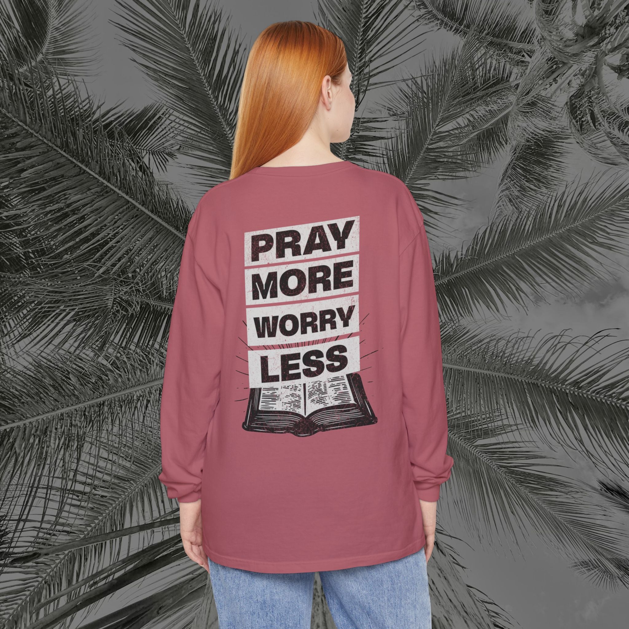 Peace Through Prayer - (UNISEX) Long Sleeve Shirt - Aliento De Vida