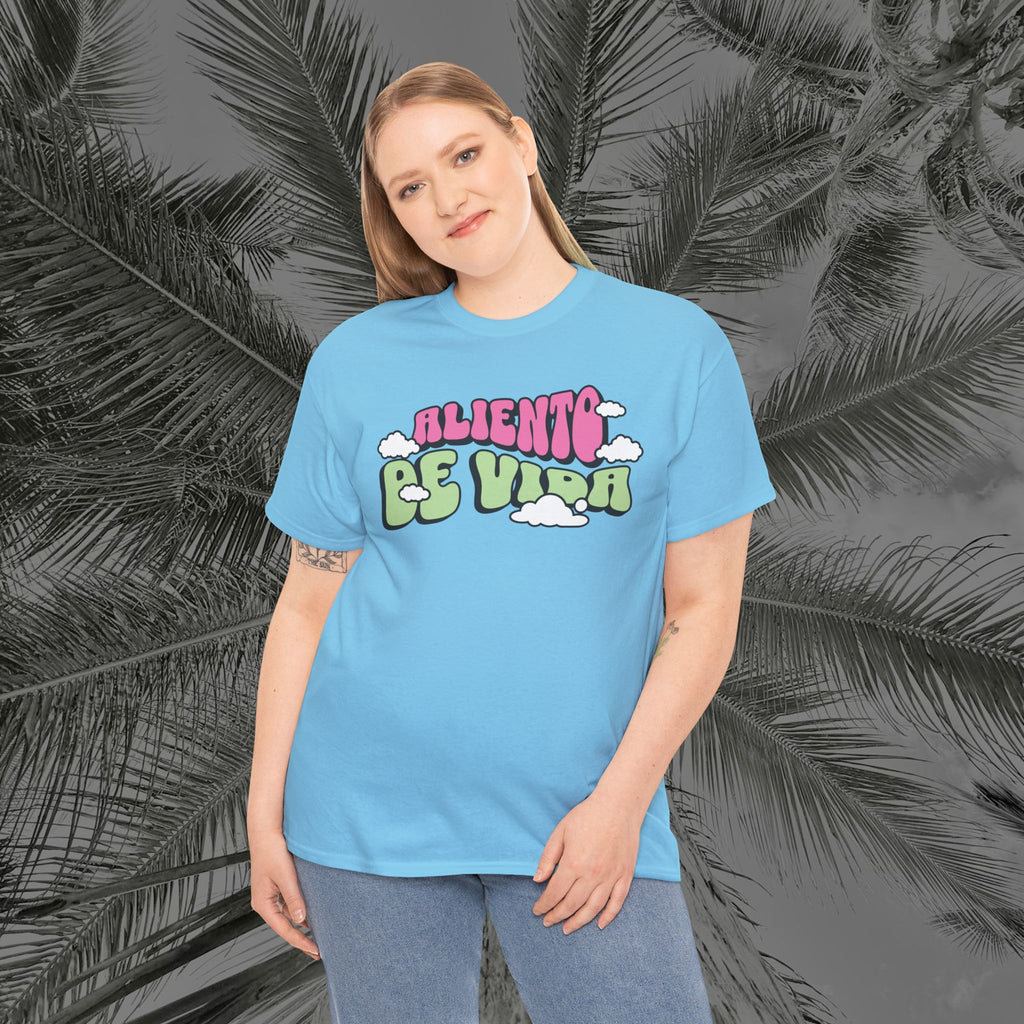 Clouds #2 - (UNISEX) Heavy Cotton T-Shirt - Aliento De Vida