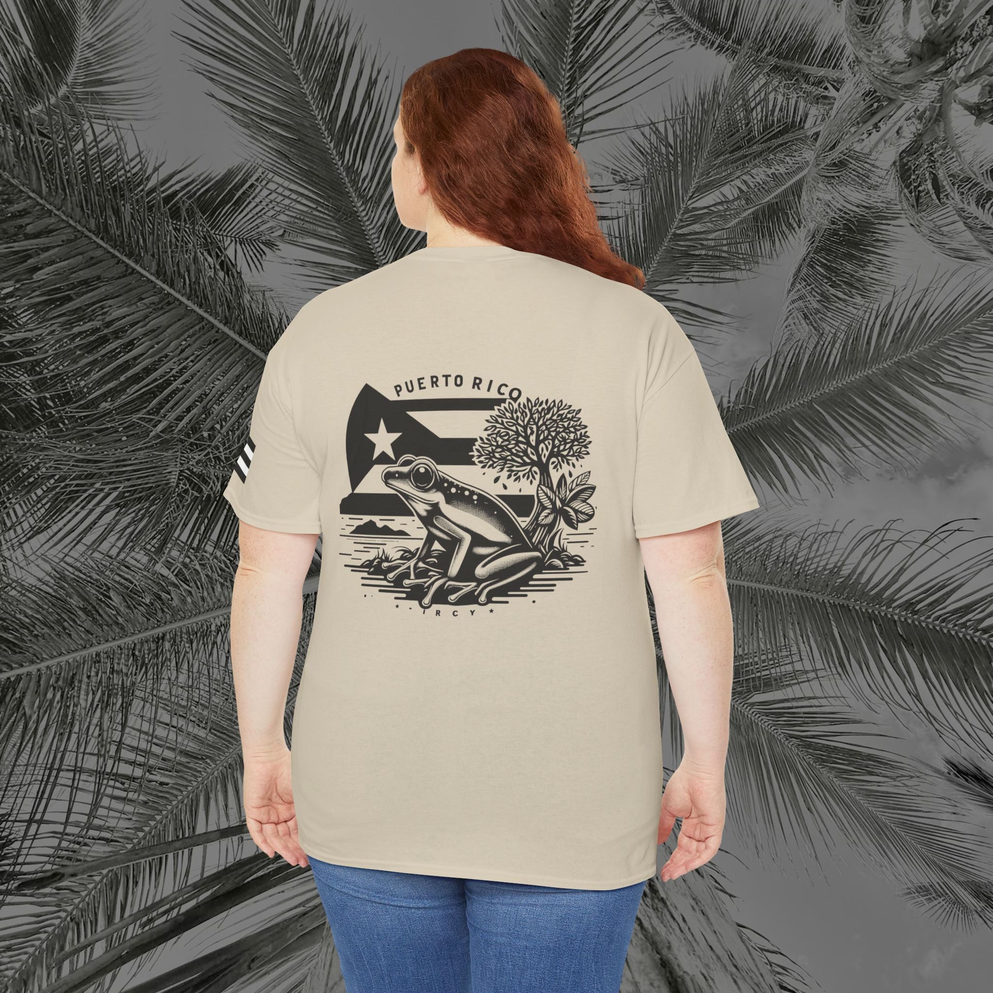 Coqui Crazy - PR COLLECTION - (UNISEX) Heavy Cotton Tee - Aliento De Vida