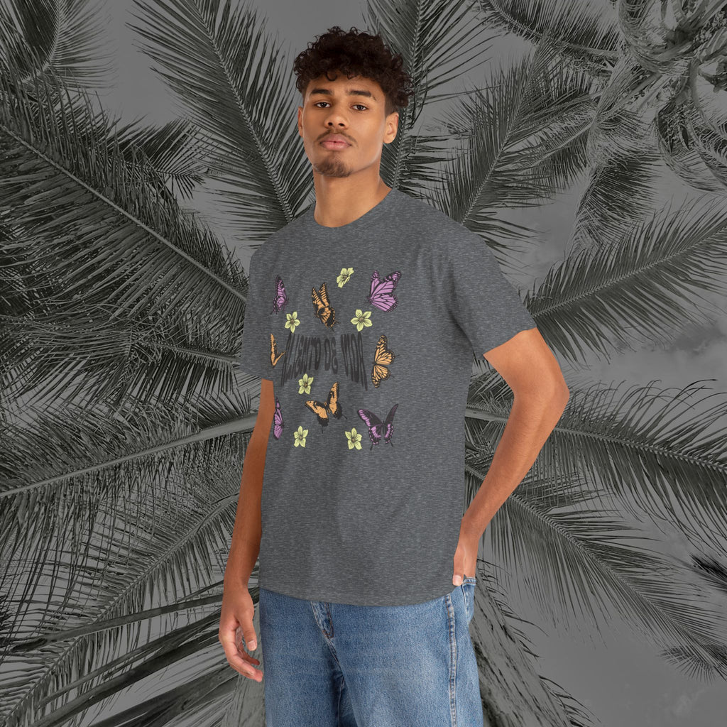 Butterfly Effect - (UNISEX) Heavy Cotton T-Shirt - Aliento De Vida