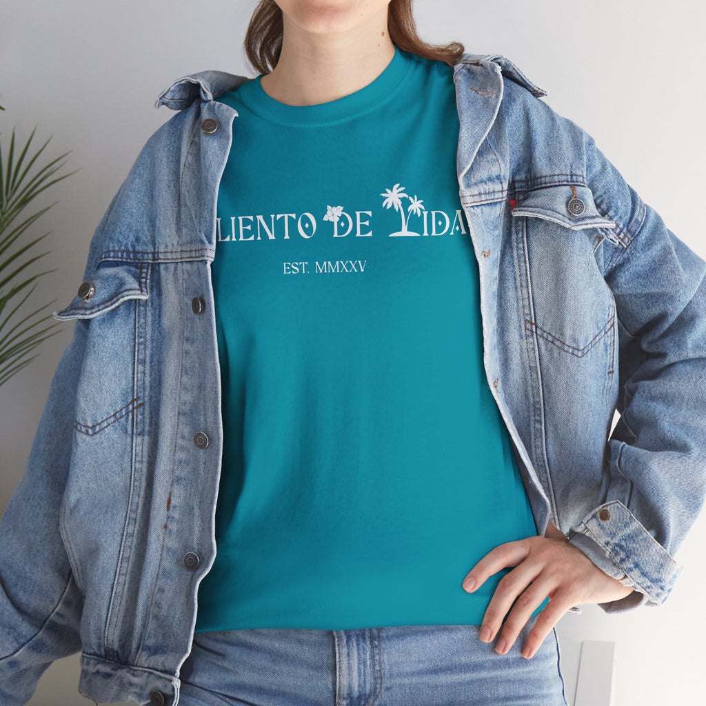 Island Cruiser - PR COLLECTION - (UNISEX) Heavy Cotton Tee - Aliento De Vida