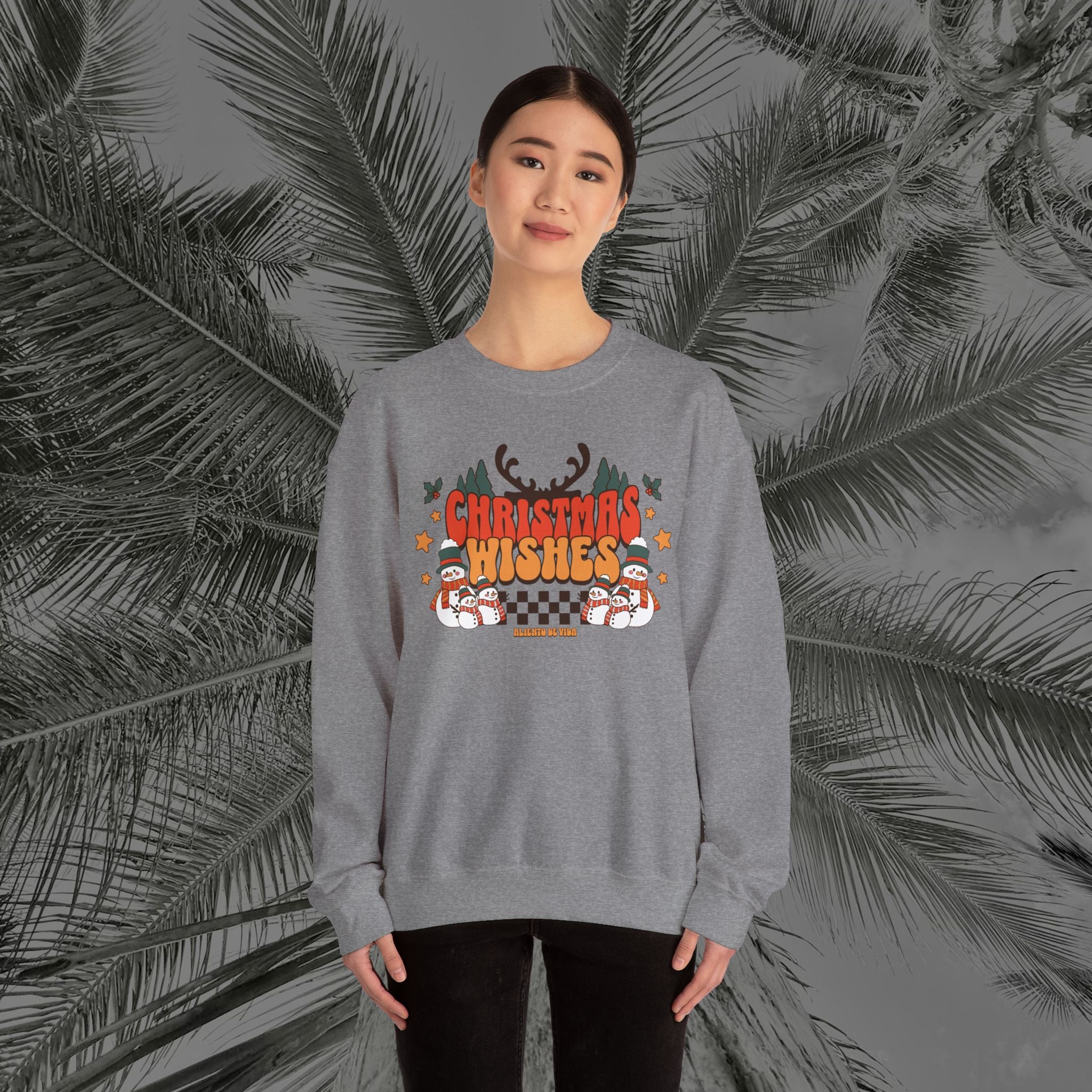 Chillin’ With My Snowmies - (UNISEX) Cozy Crewneck Sweatshirt - Aliento De Vida