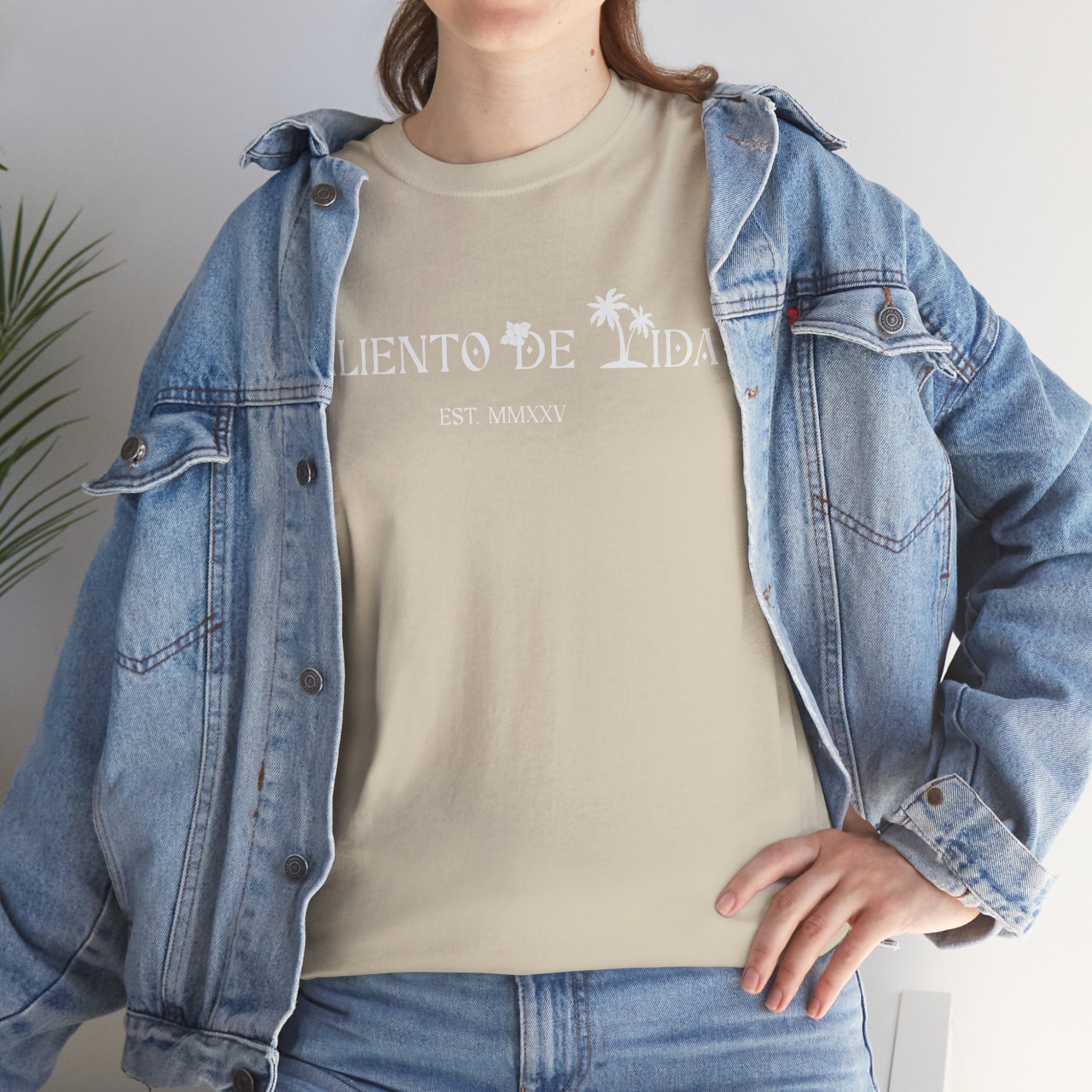 Borikén Sunrise - PR COLLECTION - (UNISEX) Heavy Cotton Tee - Aliento De Vida