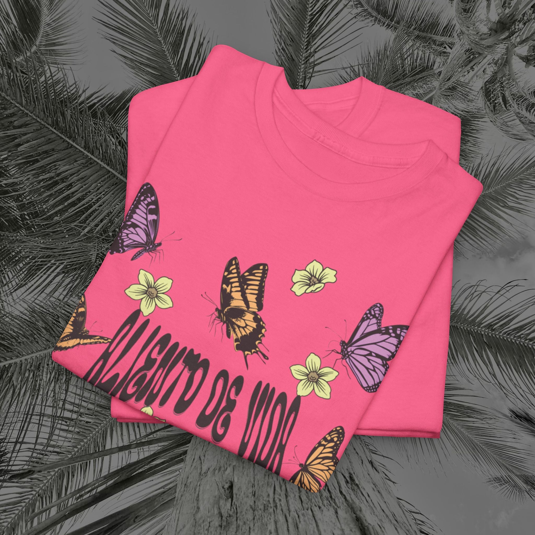 Butterfly Effect - (UNISEX) Heavy Cotton T-Shirt - Aliento De Vida