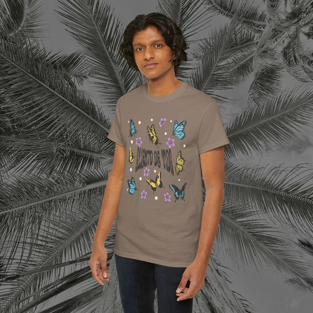 Butterfly Effect #2 - (UNISEX) Heavy Cotton T-Shirt - Aliento De Vida