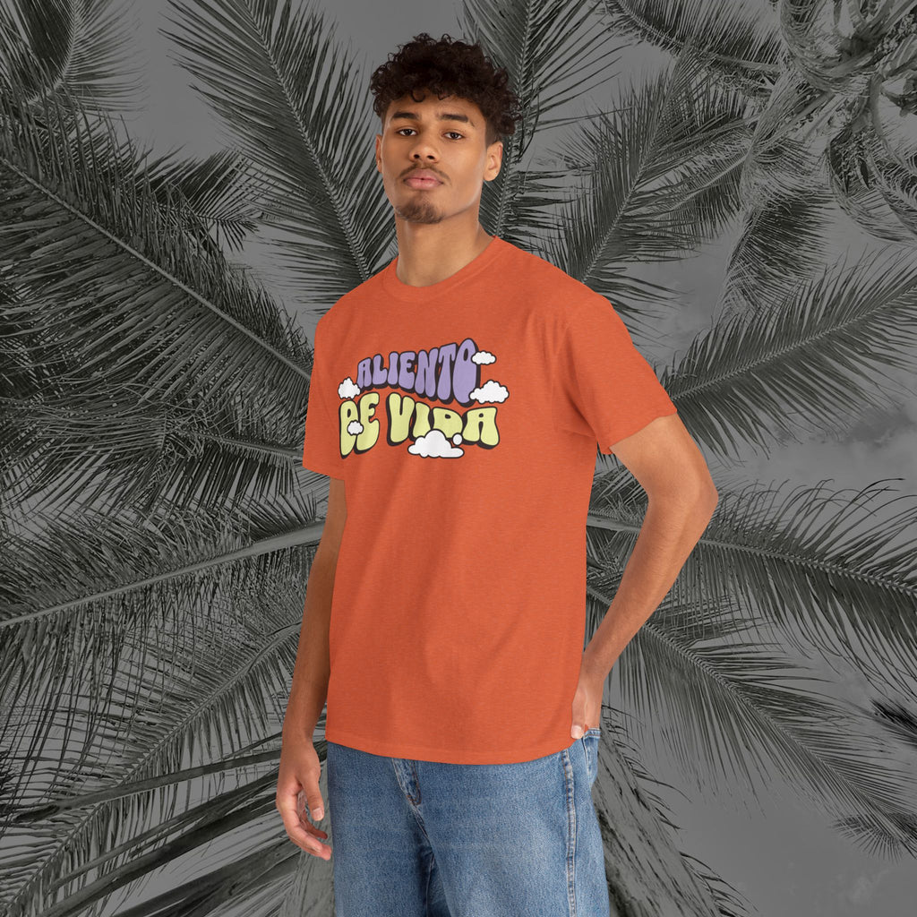 Clouds #1 - (UNISEX) Heavy Cotton T-Shirt - Aliento De Vida