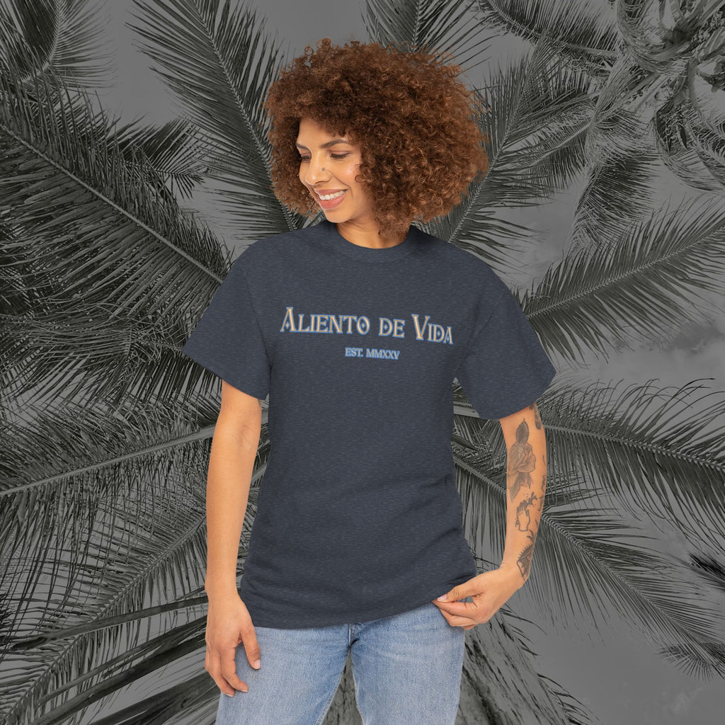 Ocean Motion - (UNISEX) Heavy Cotton Tee - Aliento De Vida