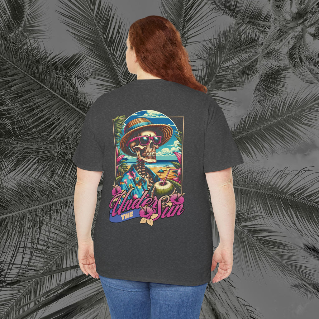 Resting Beach Face - (UNISEX) Heavy Cotton Tee - Aliento De Vida