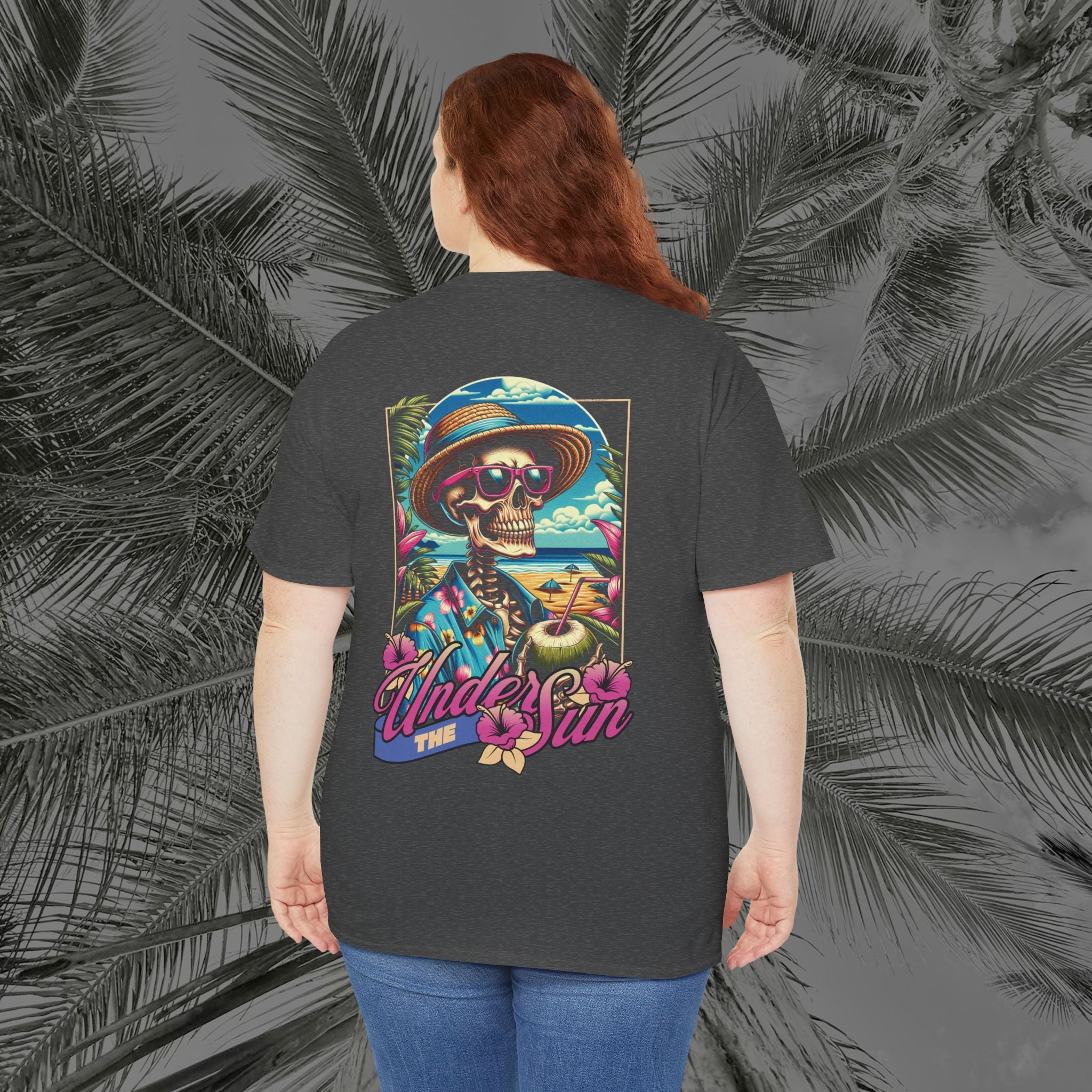 Resting Beach Face - (UNISEX) Heavy Cotton Tee - Aliento De Vida