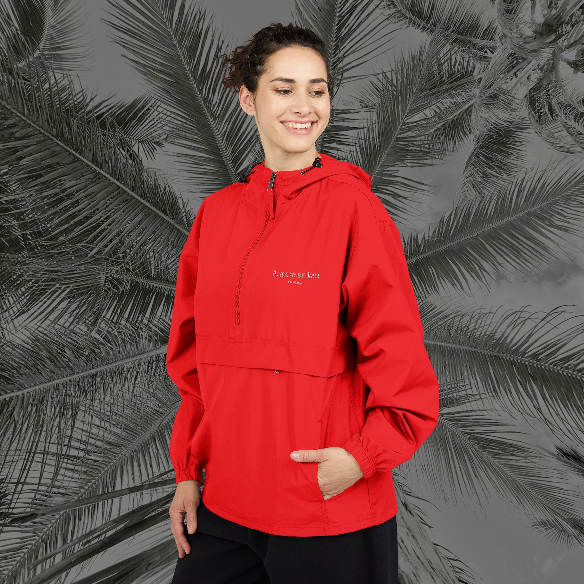 Packable Anorak Jacket – (UNISEX) Lightweight Windbreaker - Aliento De Vida