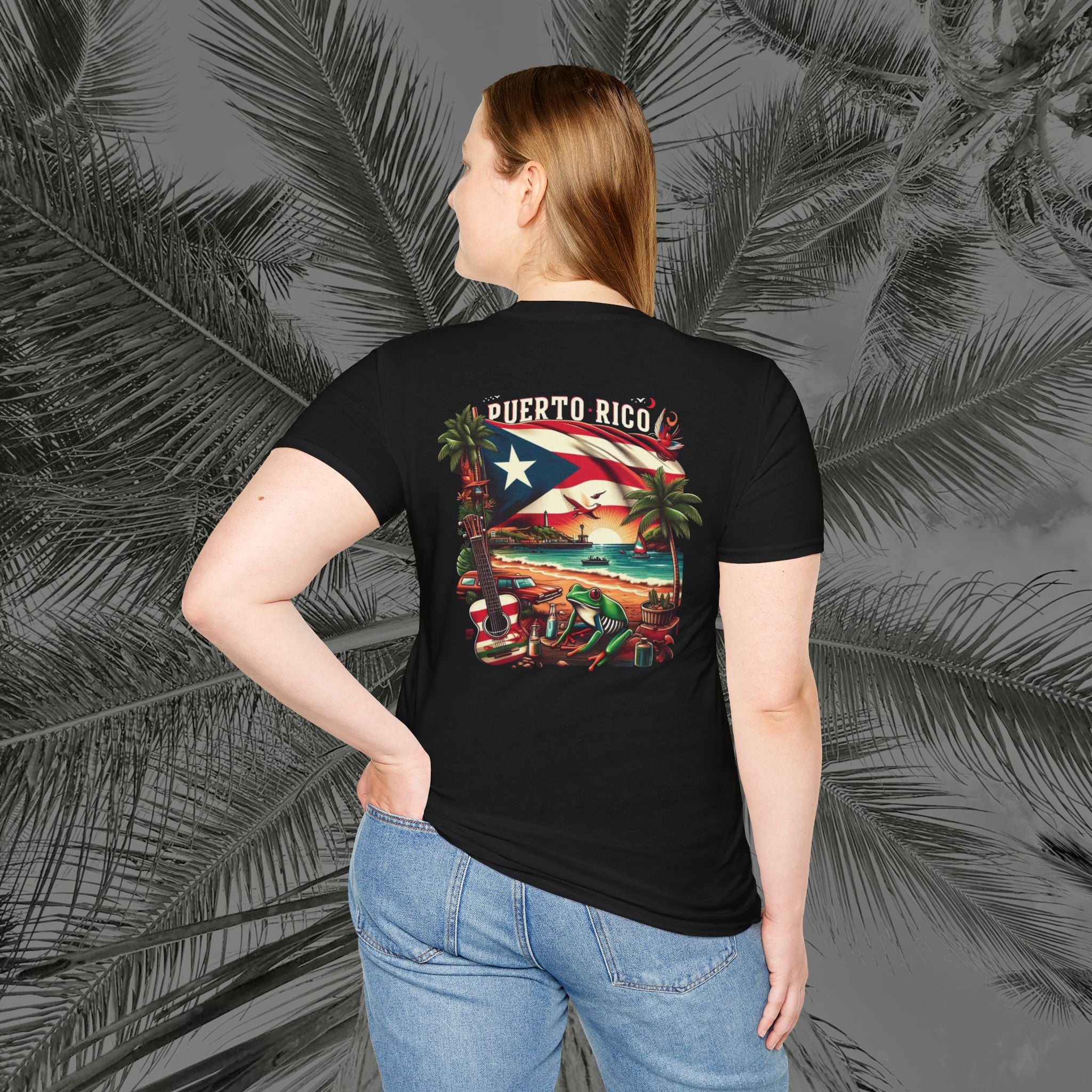 Coqui De La Playa - PR COLLECTION - (UNISEX) T-Shirt - Aliento De Vida