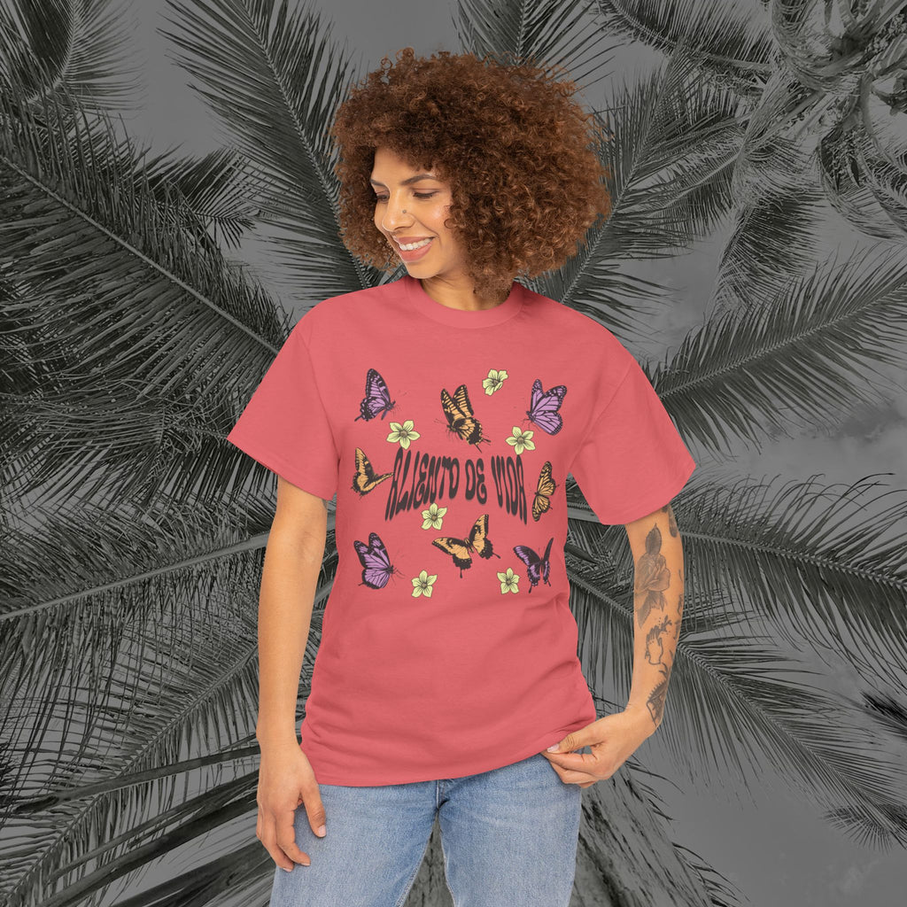 Butterfly Effect - (UNISEX) Heavy Cotton T-Shirt - Aliento De Vida