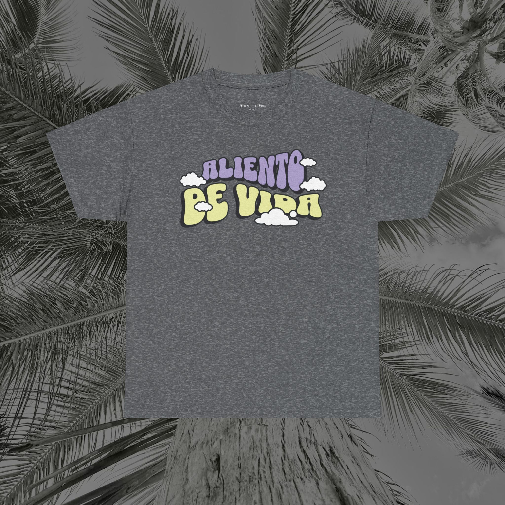 Clouds #1 - (UNISEX) Heavy Cotton T-Shirt - Aliento De Vida