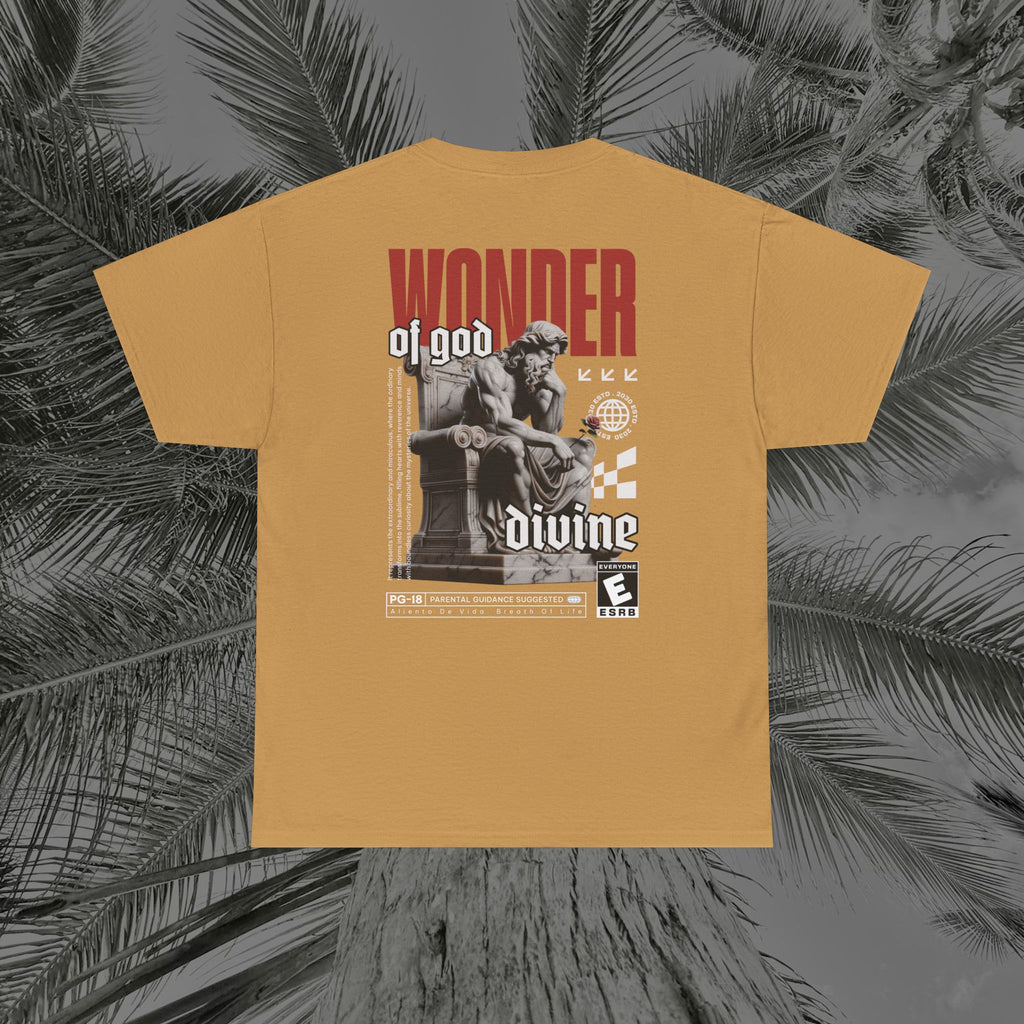 Throne of the Divine - (UNSEX) Heavy Cotton T-Shirt - Aliento De Vida