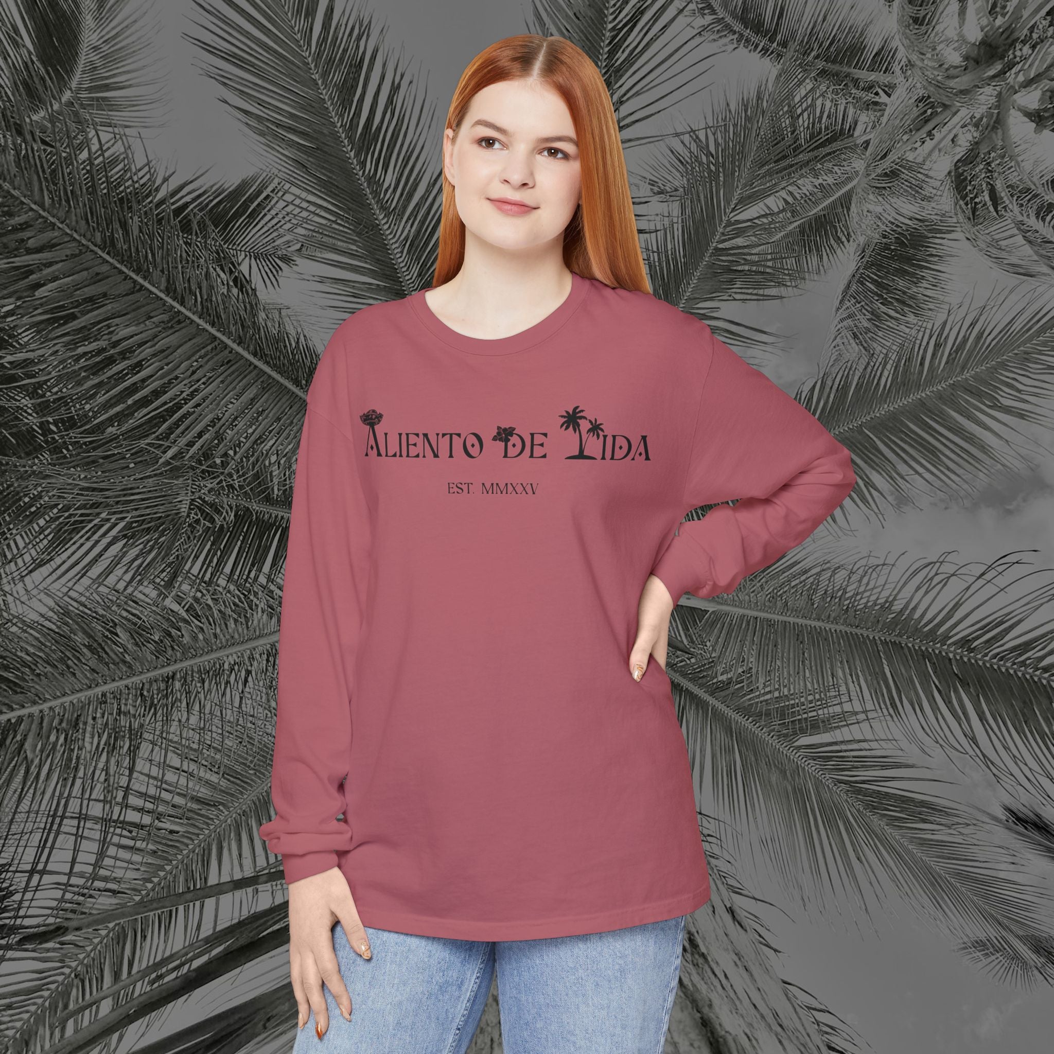 Isla Vibrante - (UNISEX) Long Sleeve T-Shirt - Aliento De Vida