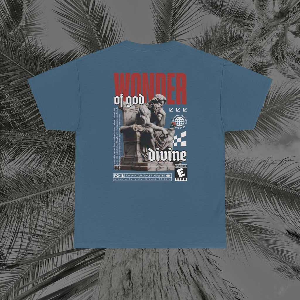 Throne of the Divine - (UNSEX) Heavy Cotton T-Shirt - Aliento De Vida