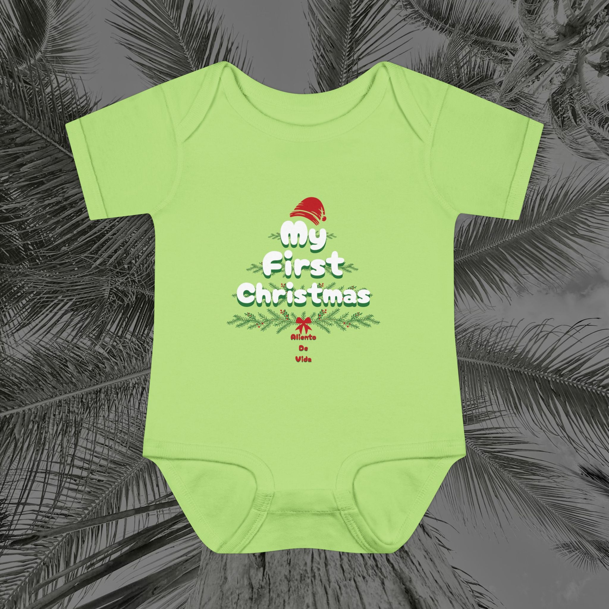Tiny Claus in Training - (UNISEX) Baby Bodysuit / Infant Onesie - Aliento De Vida