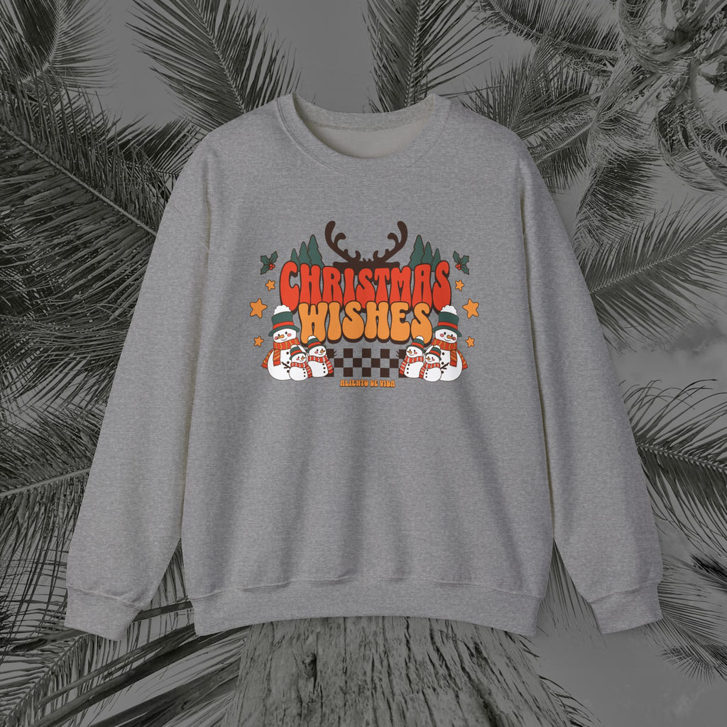 Chillin’ With My Snowmies - (UNISEX) Cozy Crewneck Sweatshirt - Aliento De Vida