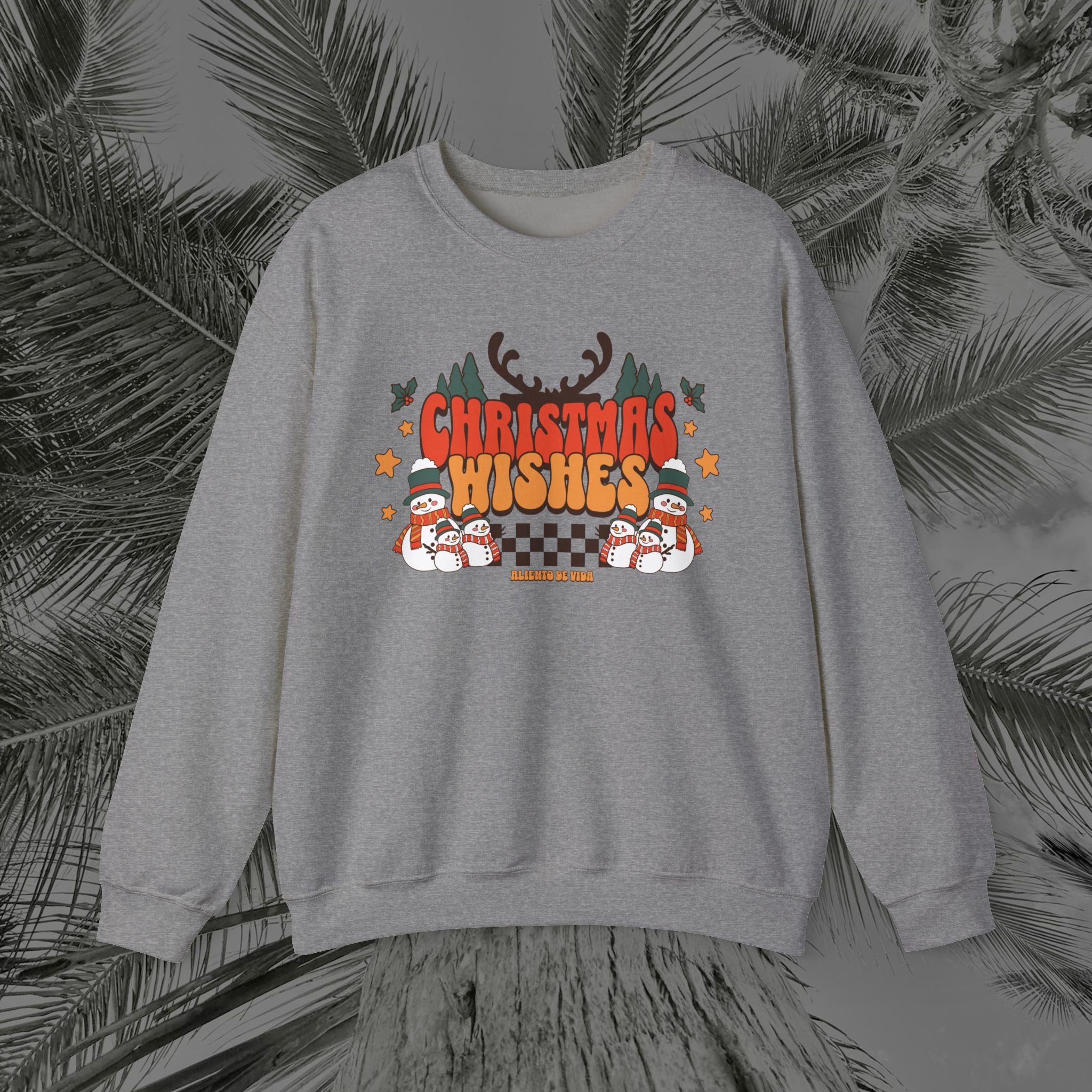 Chillin’ With My Snowmies - (UNISEX) Cozy Crewneck Sweatshirt - Aliento De Vida