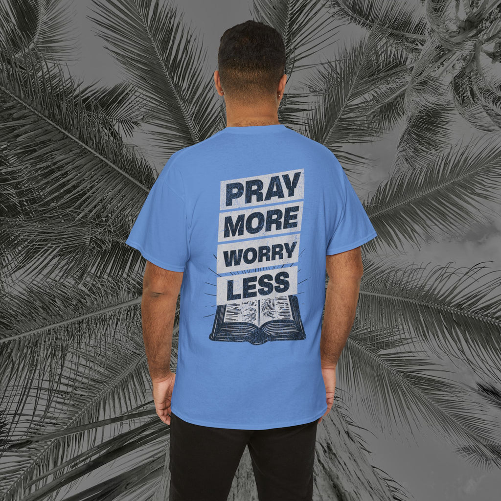 Peace Through Prayer - (UNISEX) Heavy Cotton Tee - Aliento De Vida