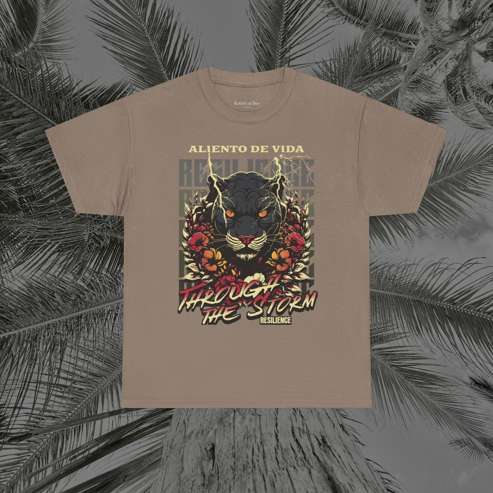 Rise of the Panther - (UNISEX) Heavy Cotton Tee - Aliento De Vida