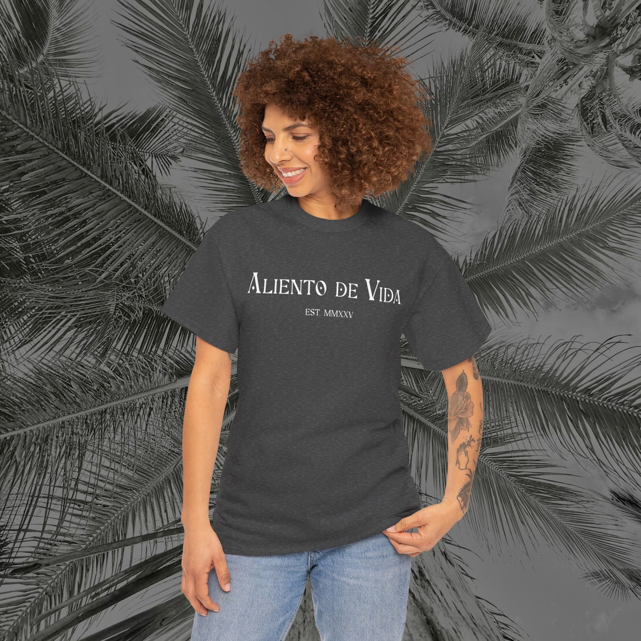 Roots Of Life - (UNISEX) Heavy Cotton Tee - Aliento De Vida